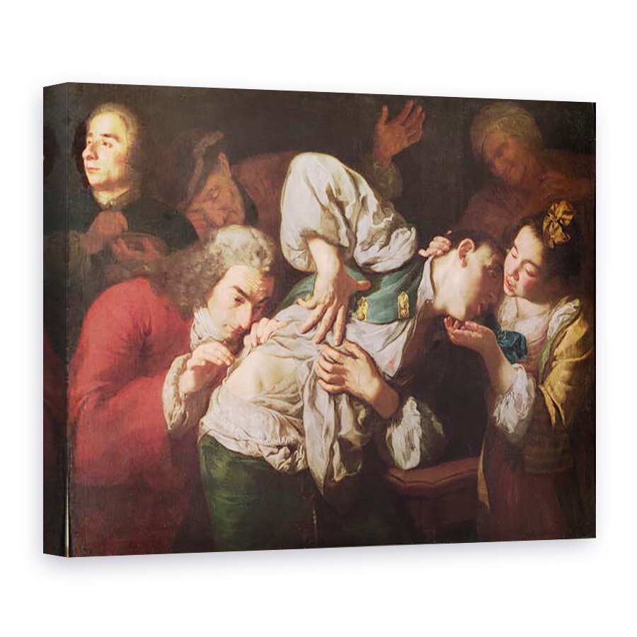 Tablou canvas - Gaspare Traversi - Omul Ranit, 75 x 100 cm