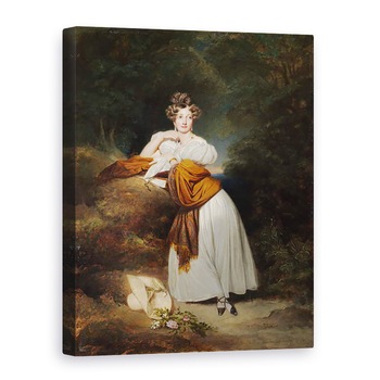 Tablou canvas - Franz Xaver Winterhalter - Sophie Guillemette, Marea Ducesa de Baden, 75 x 100 cm Tablou canvas - Franz Xaver Winterhalter - Sophie Guillemette, Marea Ducesa de Baden, 75 x 100 cm