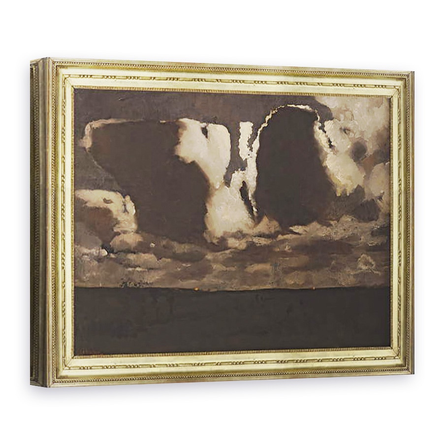 Tablou canvas - Georg-Hendrik Breitner - Lumina lunii, 75 x 100 cm