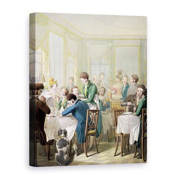 Tablou canvas - Georg Emanuel Opitz - Restaurantul Palais Royal, 50 x 70 cm Tablou canvas - Georg Emanuel Opitz - Restaurantul Palais Royal, 50 x 70 cm