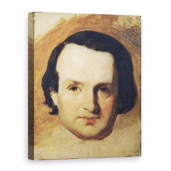 Tablou canvas - Francois Joseph Heim - Studiu pentru portretul lui Victor Hugo 1802-85 c.1836, 50 x 70 cm Tablou canvas - Francois Joseph Heim - Studiu pentru portretul lui Victor Hugo 1802-85 c.1836, 50 x 70 cm