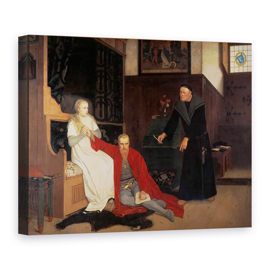 Tablou canvas - Georg Rosen - Regele Erik al XIV-lea al Suediei 1533-77 1871, 50 x 70 cm