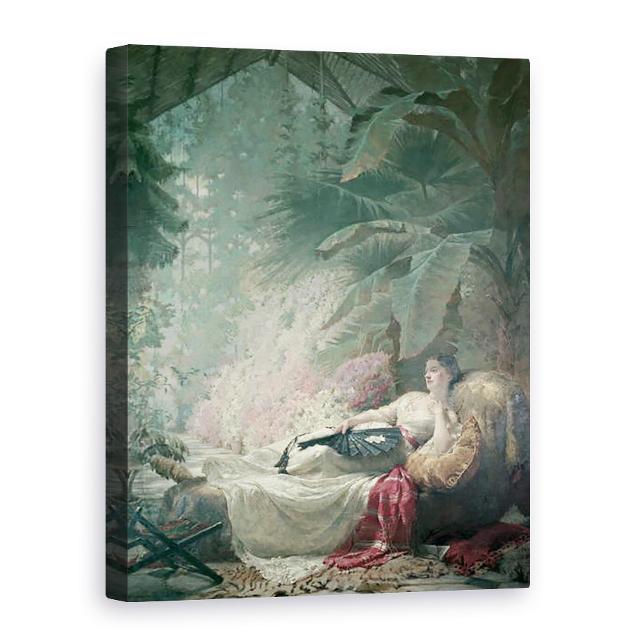 Tablou canvas - George Elgar Hicks - Portret De Adelaide Maria, 75 x 100 cm