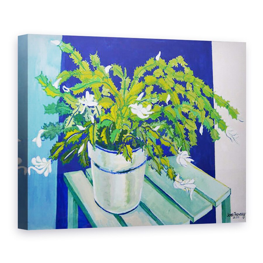 Tablou canvas - Joan Thewsey - Craciun Cactus, 60 x 80 cm