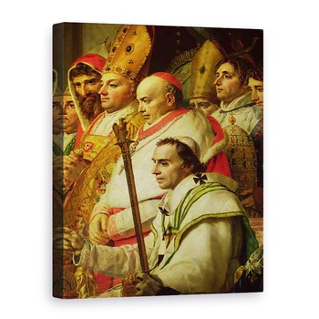 Tablou canvas - Jacques Louis David - Sfintirea imparatului Napoleon si incoronarea imparatesei Josephine de catre Papa Pius al VII-lea, detaliu III, 50 x 70 cm Tablou canvas - Jacques Louis David - Sfintirea imparatului Napoleon si incoronarea imparatesei Josephine de catre Papa Pius al VII-lea, detaliu III, 50 x 70 cm