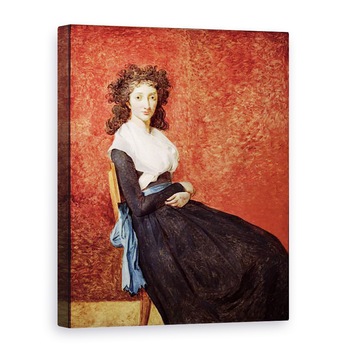 Tablou canvas - Jacques Louis David - Portretul Madame Charles-Louis Trudaine 1769-1802 c.1791-92, 60 x 80 cm Tablou canvas - Jacques Louis David - Portretul Madame Charles-Louis Trudaine 1769-1802 c.1791-92, 60 x 80 cm