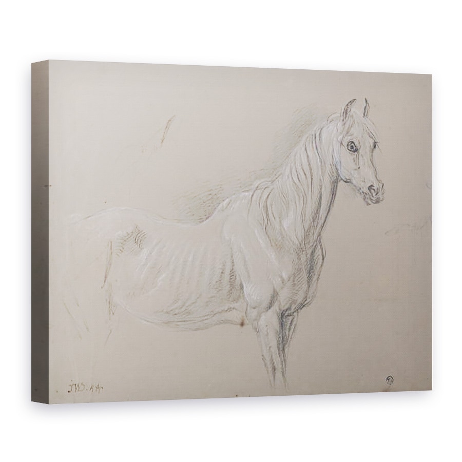 Tablou canvas - James Ward - A Mare, posibil un studiu pentru LAmour de Cheval, 75 x 100 cm