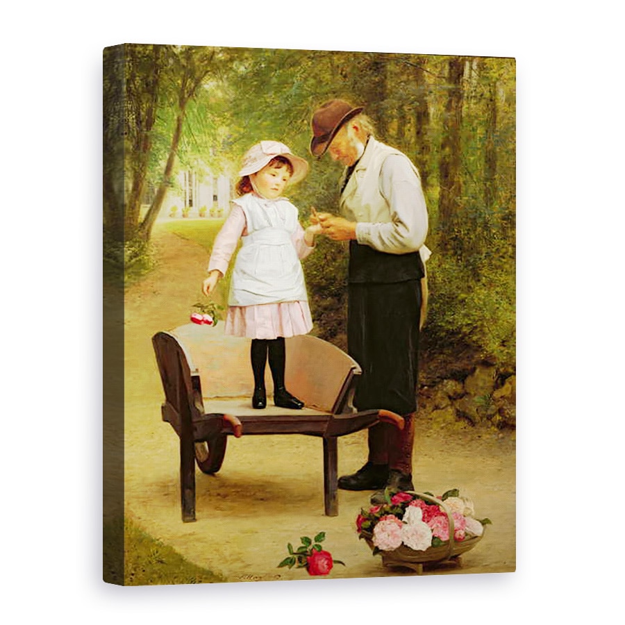 Tablou canvas - James Hayllar - Spinul, 50 x 70 cm