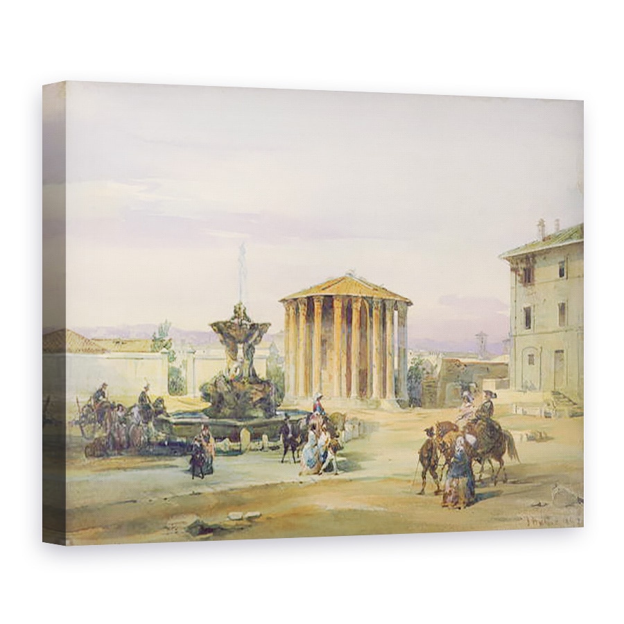Tablou canvas - James Holland - Templul Vesta, Roma, 75 x 100 cm