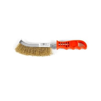 Perie de sarma semiluna, Strend Pro 250 mm, maner de plastic Perie de sarma semiluna, Strend Pro 250 mm, maner de plastic