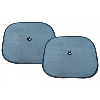 Parasolare rotunde laterale-spate RoGroup, Negru, 2 buc/set Parasolare rotunde laterale-spate RoGroup, Negru, 2 buc/set