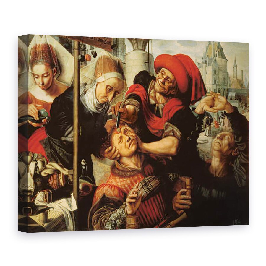 Tablou canvas - Jan Sanders van Hemessen - Chirurgul, 75 x 100 cm