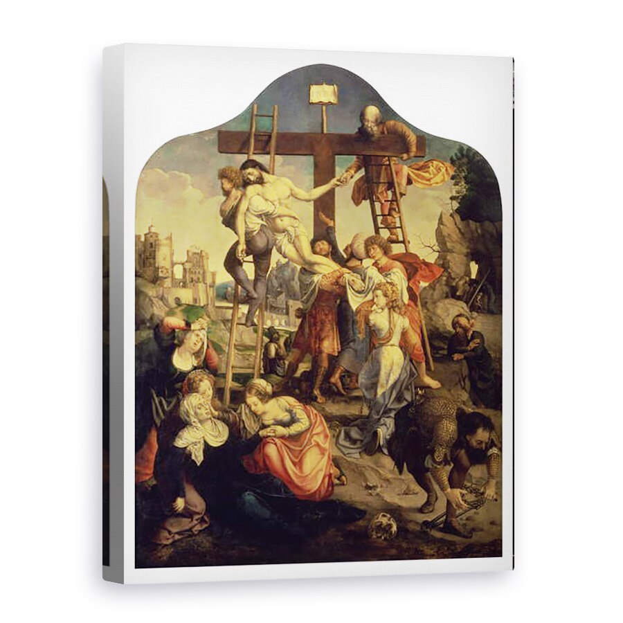 Tablou canvas - Jan Gossaert - Depozitia, 75 x 100 cm