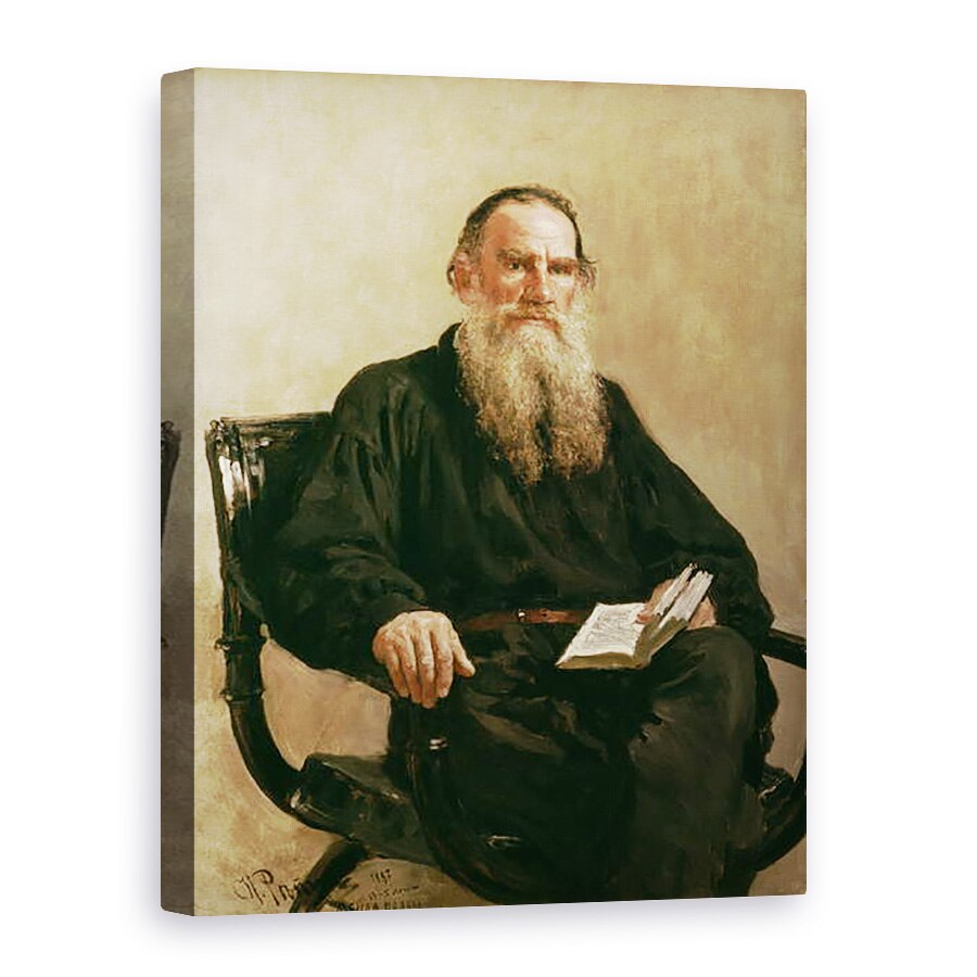 Tablou canvas - Ilya Efimovich Repin - Lev Tolstoi 1828-1910 1887, 50 x 70 cm