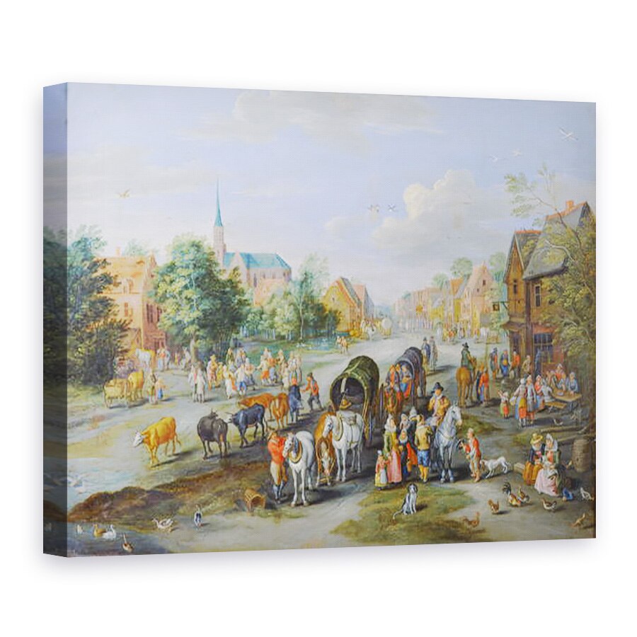 Tablou canvas - Jan Brueghel the Elder - Flamand Flamand, 75 x 100 cm