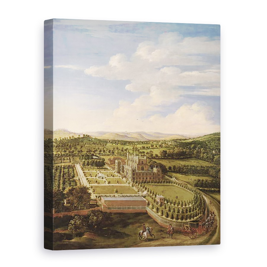 Tablou canvas - Jan Siberechts - Wollaton Hall and Park, Nottingham, 50 x 70 cm