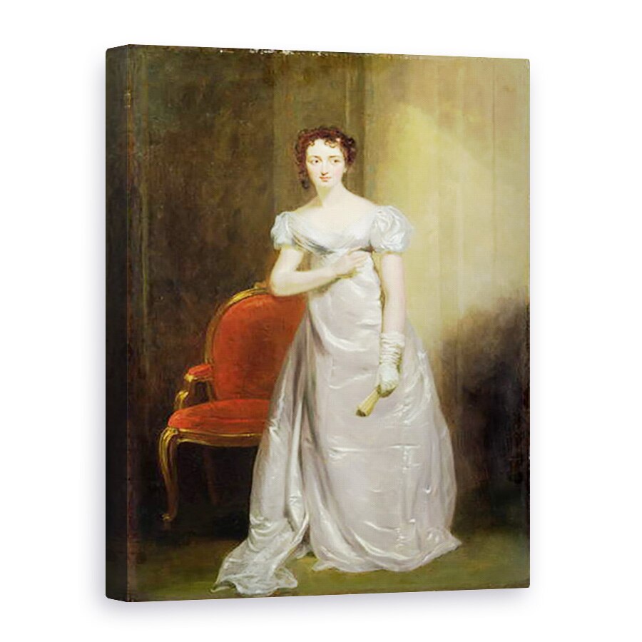 Tablou canvas - George Clint - Harriet Smithson 1800-54 ca Miss Dorillon, 50 x 70 cm