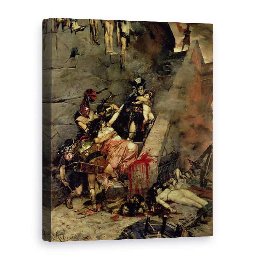 Tablou canvas - Georges Marie Rochegrosse - Andromaca, 75 x 100 cm