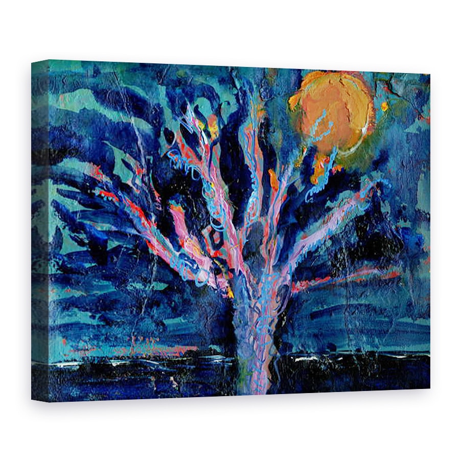 Tablou canvas - Gigi Sudbury - Copac si Capsuni Luna, 2016, 75 x 100 cm