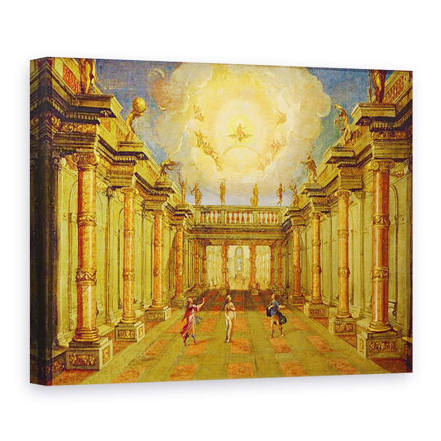 Tablou canvas - Giacomo Torelli - Actul II, 50 x 70 cm