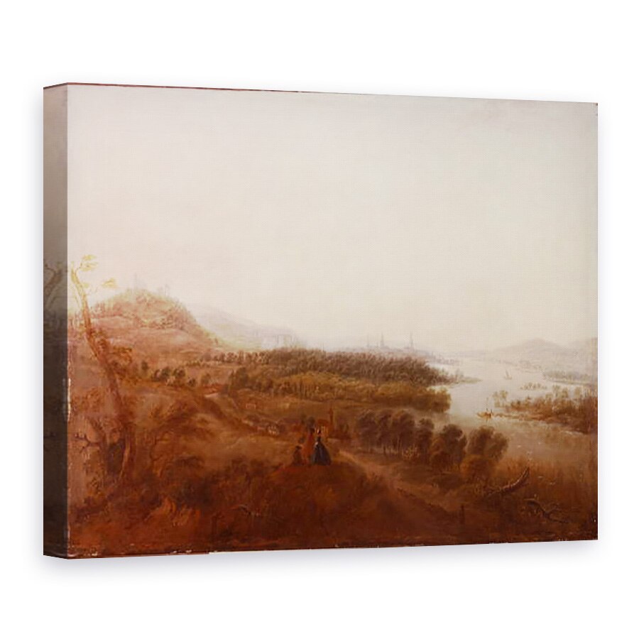 Tablou canvas - Georg Wenceslaus von Knobelsdorff - Vedere din Schloss Sanssouci, Potsdam, 75 x 100 cm