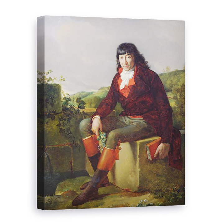Tablou canvas - Gerard van Spaendonck - Portretul lui Louis Marie de La Revelliere-Lepeaux 1753-1824 dupa un portret de Francois Gerard 1770-1837, 60 x 80 cm