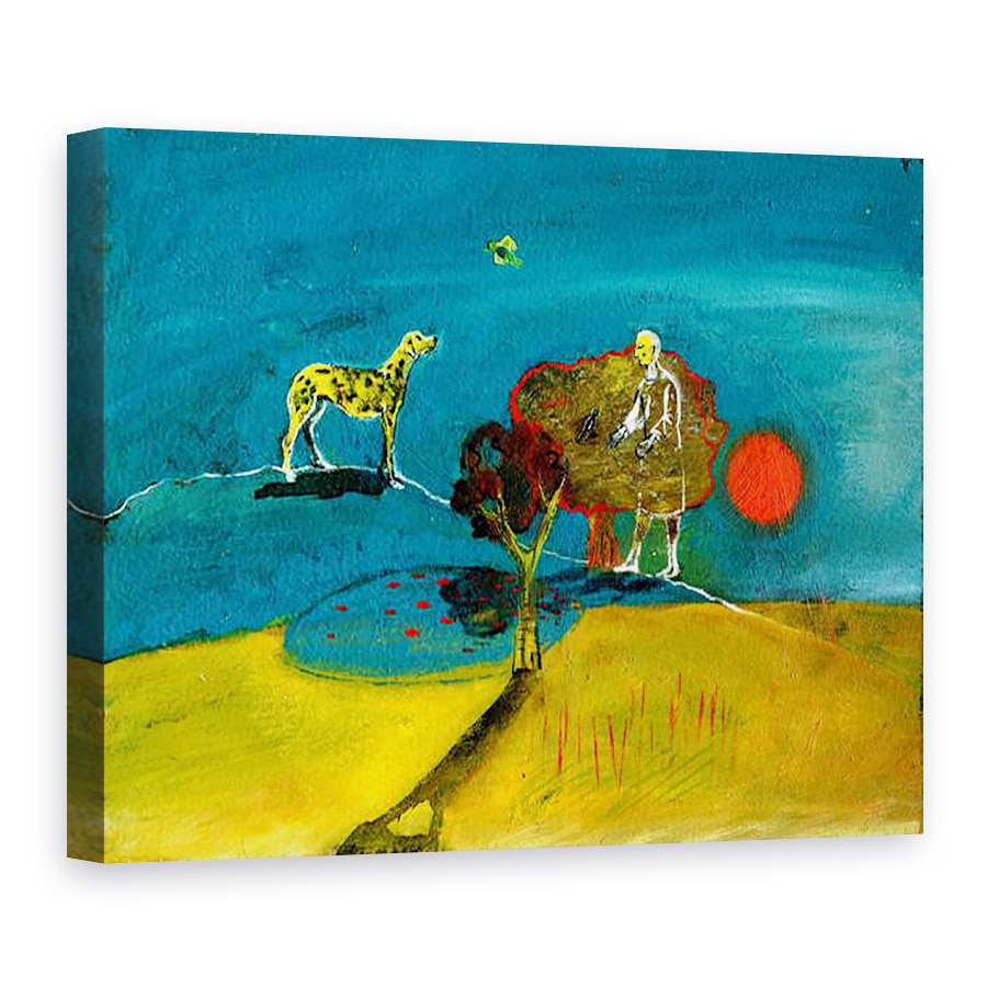 Tablou canvas - Gigi Sudbury - Momentul albastru inca, 2004, 50 x 70 cm