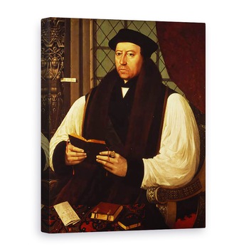 Tablou canvas - Gerlach Flicke - Portretul lui Thomas Cranmer 1489-1556 1546, 50 x 70 cm Tablou canvas - Gerlach Flicke - Portretul lui Thomas Cranmer 1489-1556 1546, 50 x 70 cm