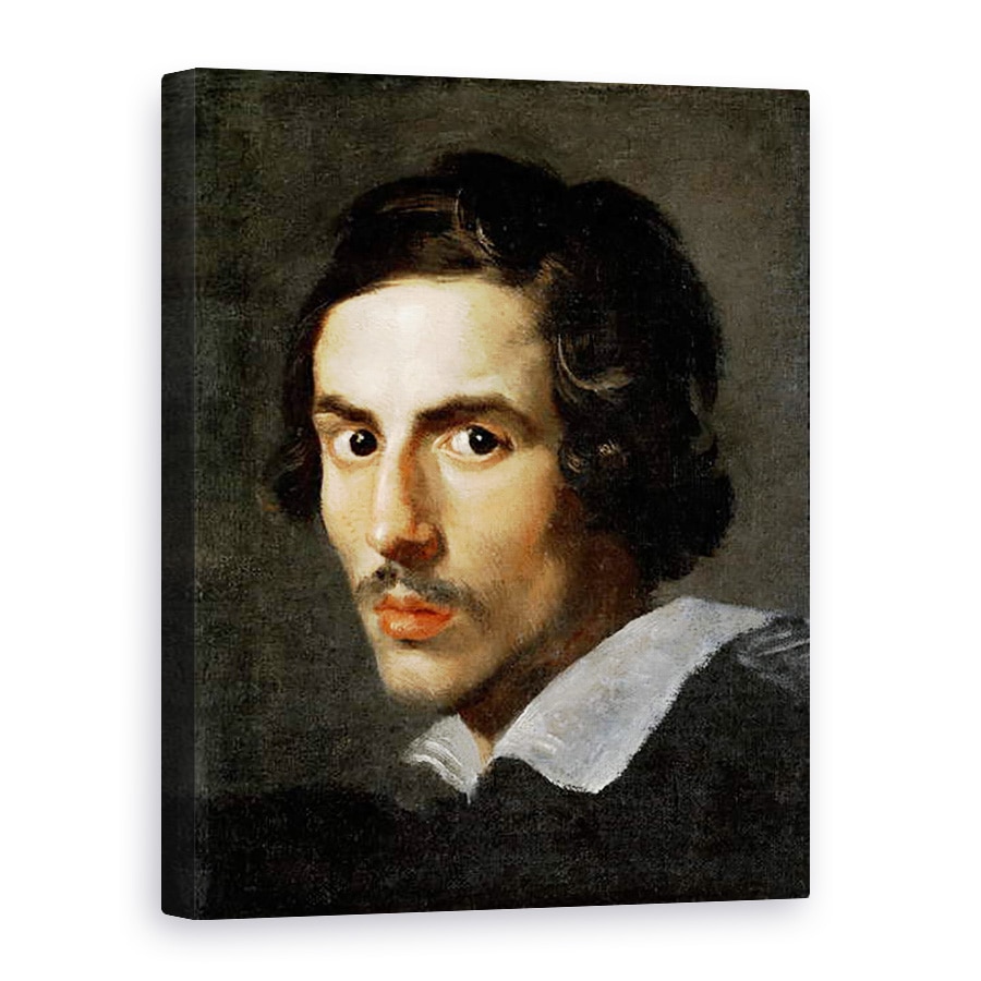 Tablou canvas - Gian Lorenzo Bernini - Autoportret ca tanar, de Bernini Gian Lorenzo, 1622 - 1623, sec. XVII, ulei pe panza Galleria Borghese, 75 x 100 cm