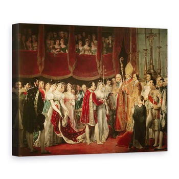Tablou canvas - Georges Rouget - Ceremonia de casatorie a lui Napoleon I si a Arhiducesei Marie-Louis la 2 aprilie 1810, 50 x 70 cm Tablou canvas - Georges Rouget - Ceremonia de casatorie a lui Napoleon I si a Arhiducesei Marie-Louis la 2 aprilie 1810, 50 x 70 cm