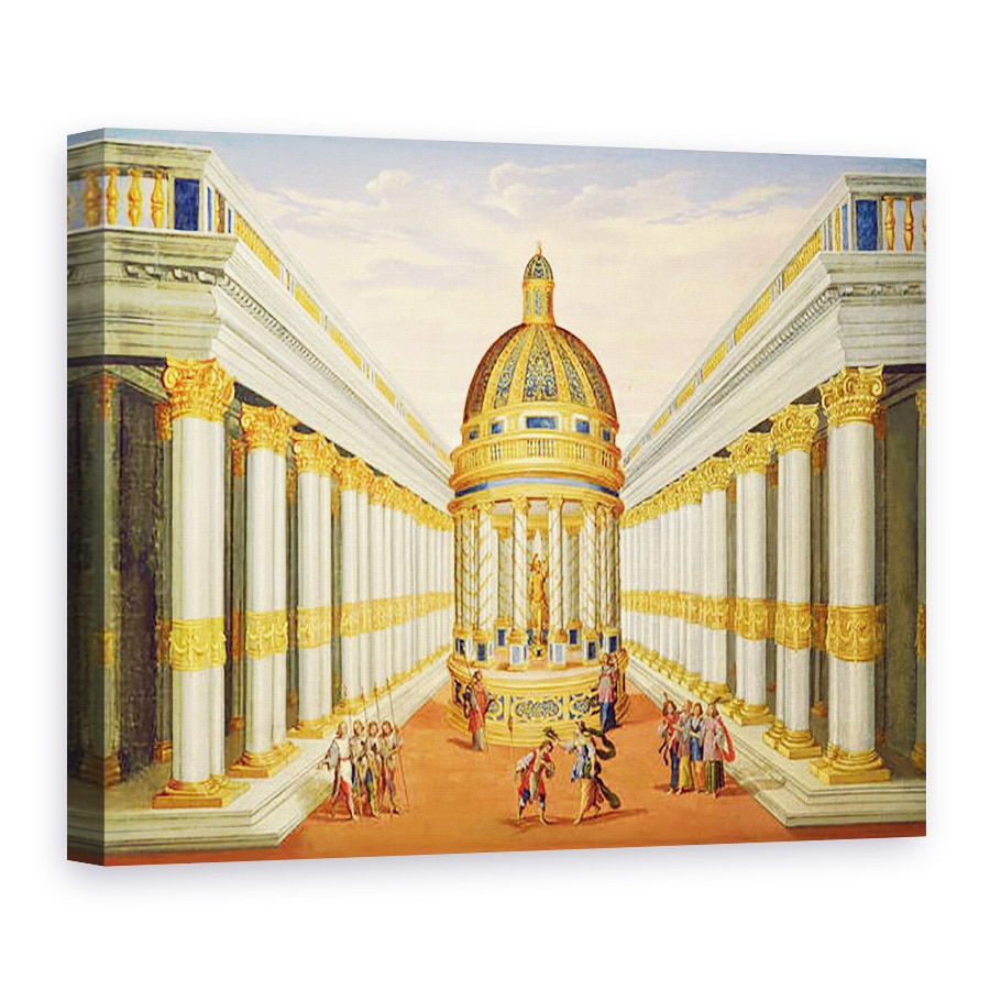 Tablou canvas - Giacomo Torelli - Actul I, 50 x 70 cm