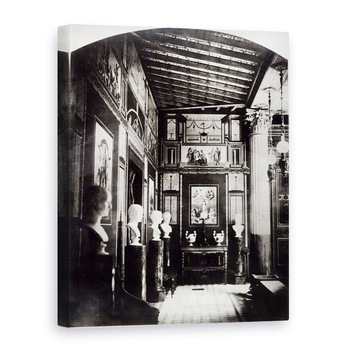 Tablou canvas - French Photographer - Interiorul Palatului Pompeian al Printului Napoleon, 60 x 80 cm Tablou canvas - French Photographer - Interiorul Palatului Pompeian al Printului Napoleon, 60 x 80 cm