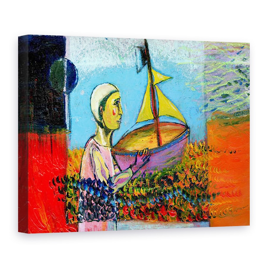 Tablou canvas - Gigi Sudbury - Plecarea, 2019, 50 x 70 cm