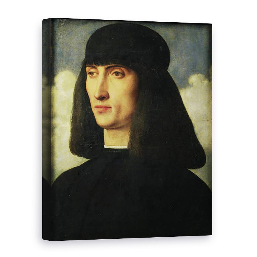 Tablou canvas - Giovanni Bellini - Portretul unui Tanar, 60 x 80 cm