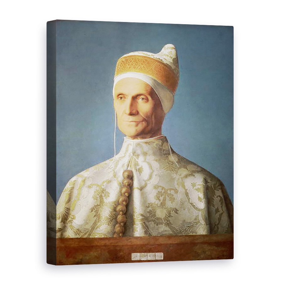 Tablou canvas - Giovanni Bellini - Leonardo Loredan 1436-1521 Doge al Venetiei din 1501-21, 60 x 80 cm
