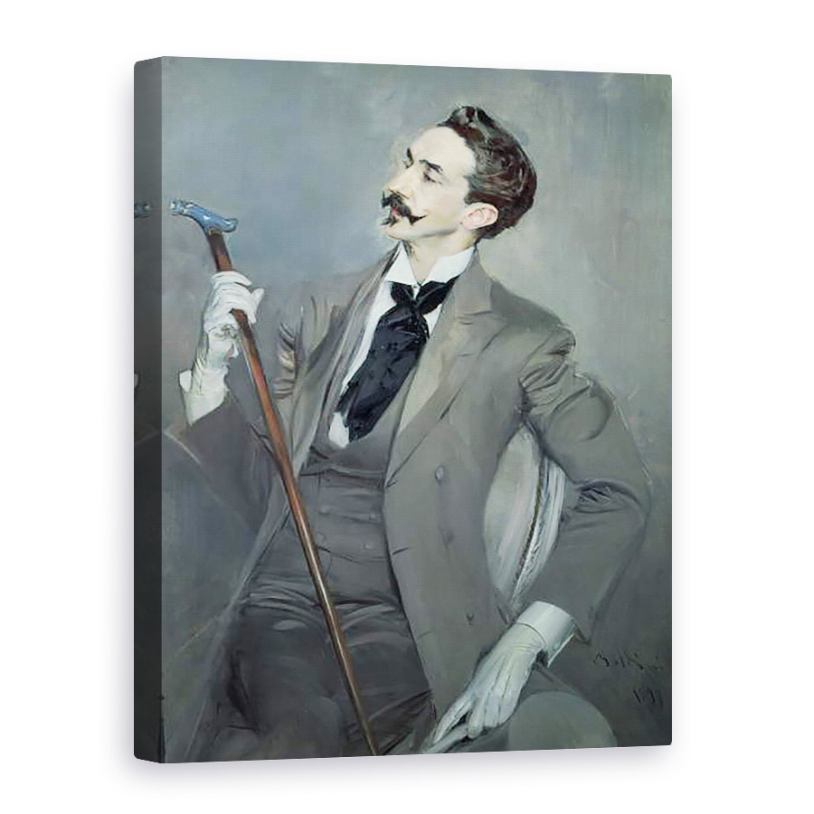 Tablou canvas - Giovanni Boldini - Contele Robert de Montesquiou 1855-1921 1897, 75 x 100 cm