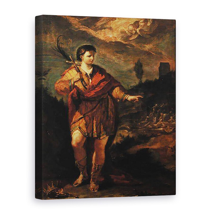 Tablou canvas - Giovanni Antonio Guardi - Sfantul Magnus, 75 x 100 cm