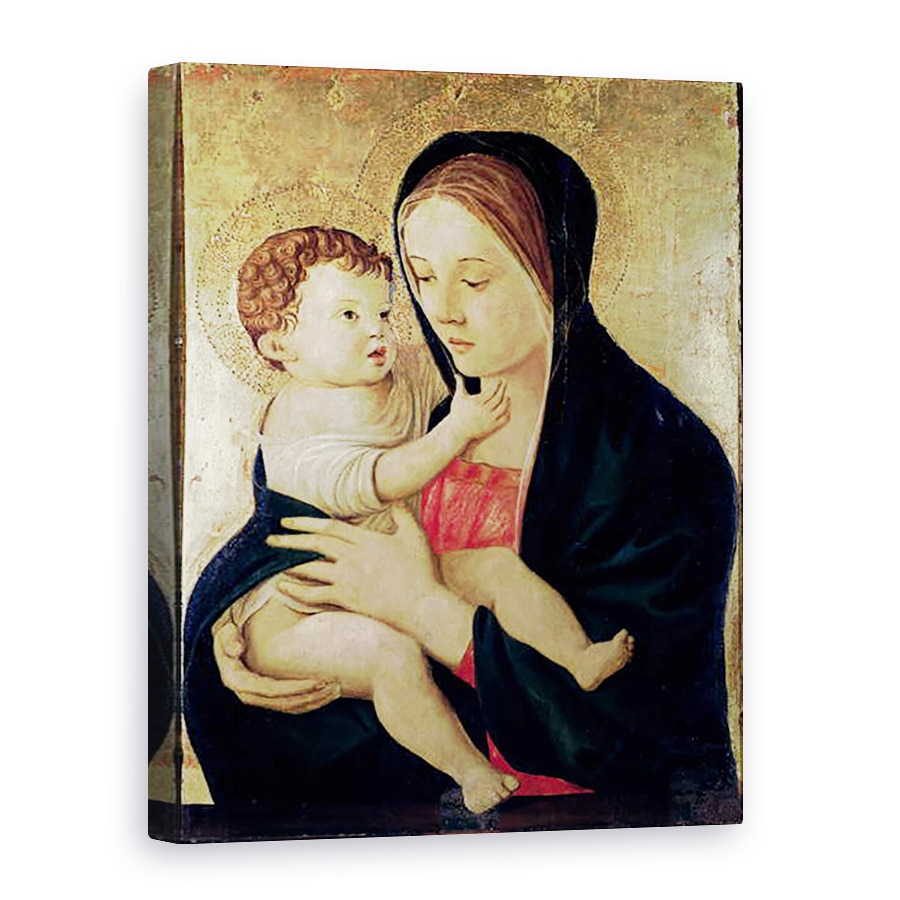 Tablou canvas - Giovanni Bellini - Madona cu Pruncul II, 75 x 100 cm