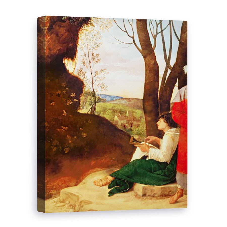 Tablou canvas - Giorgione - Cei Trei Filozofi, 60 x 80 cm