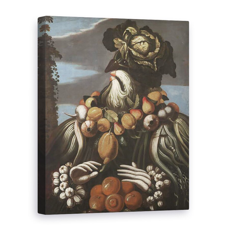 Tablou canvas - Giuseppe Arcimboldo - Iarna I, 60 x 80 cm