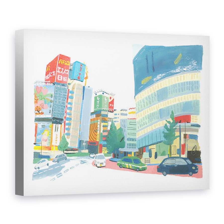 Tablou canvas - Grace Helmer - Shinjuku 2, 75 x 100 cm