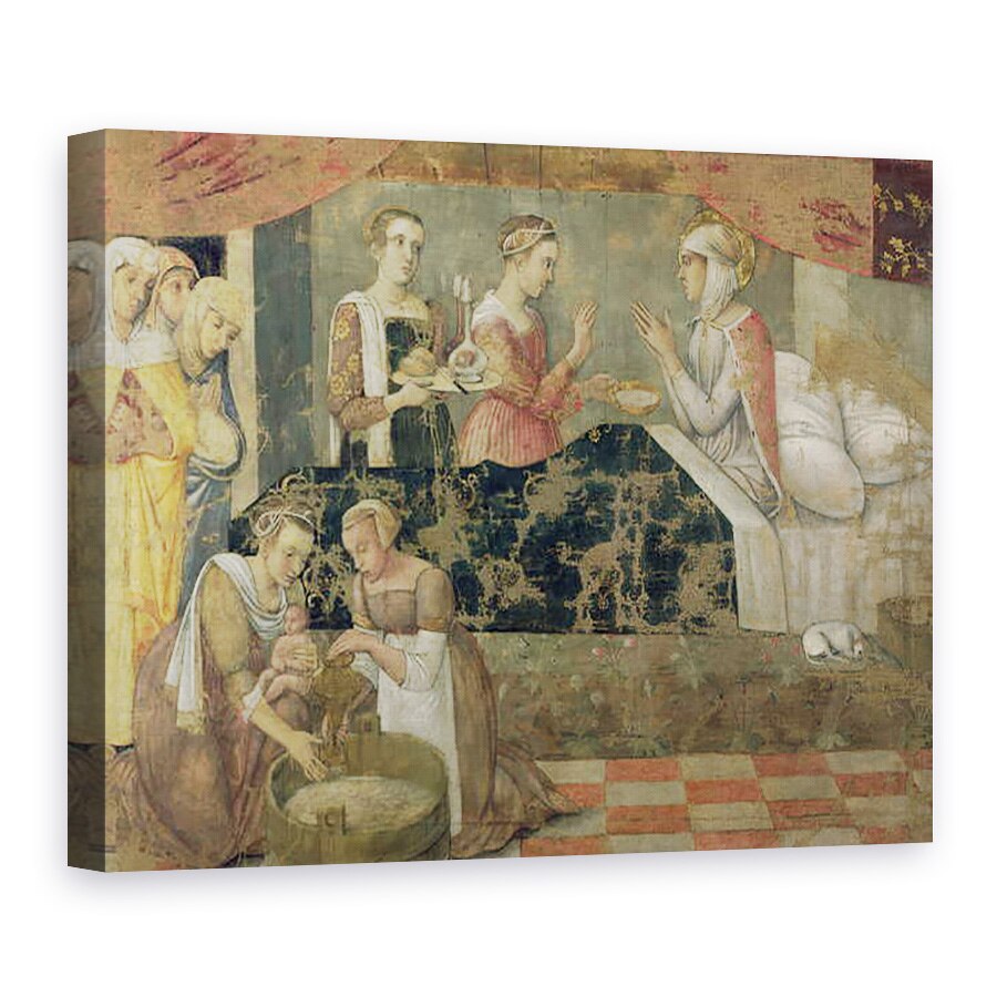 Tablou canvas - Giovanni Bellini - Nasterea Fecioarei, 60 x 80 cm