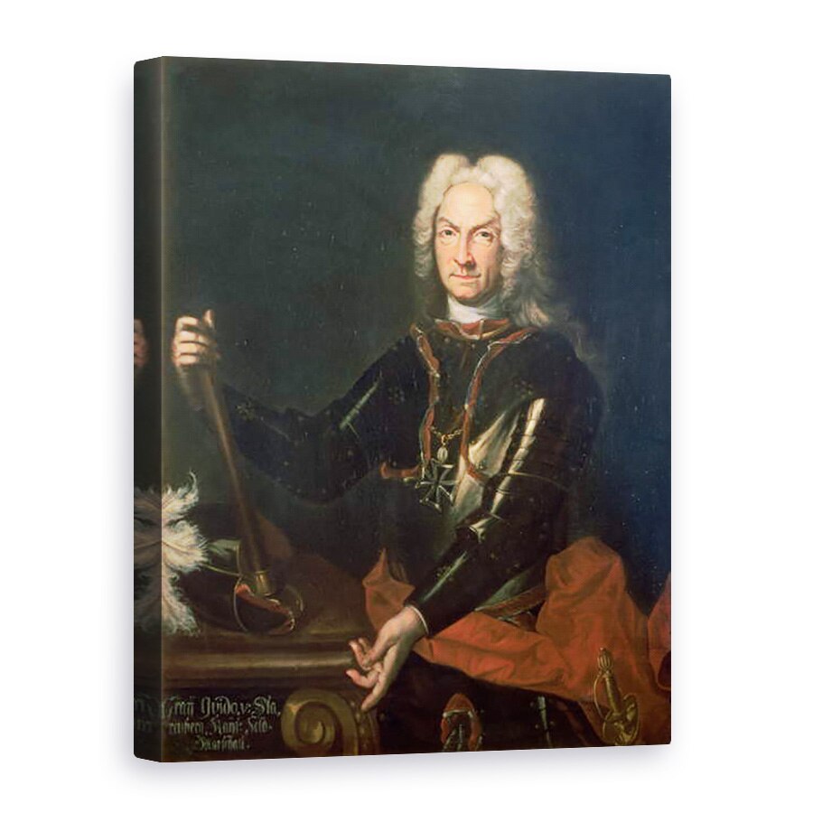 Tablou canvas - Godfrey Kneller - 01148 Feldmaresalul contele Guidobald von Starhemberg, 75 x 100 cm