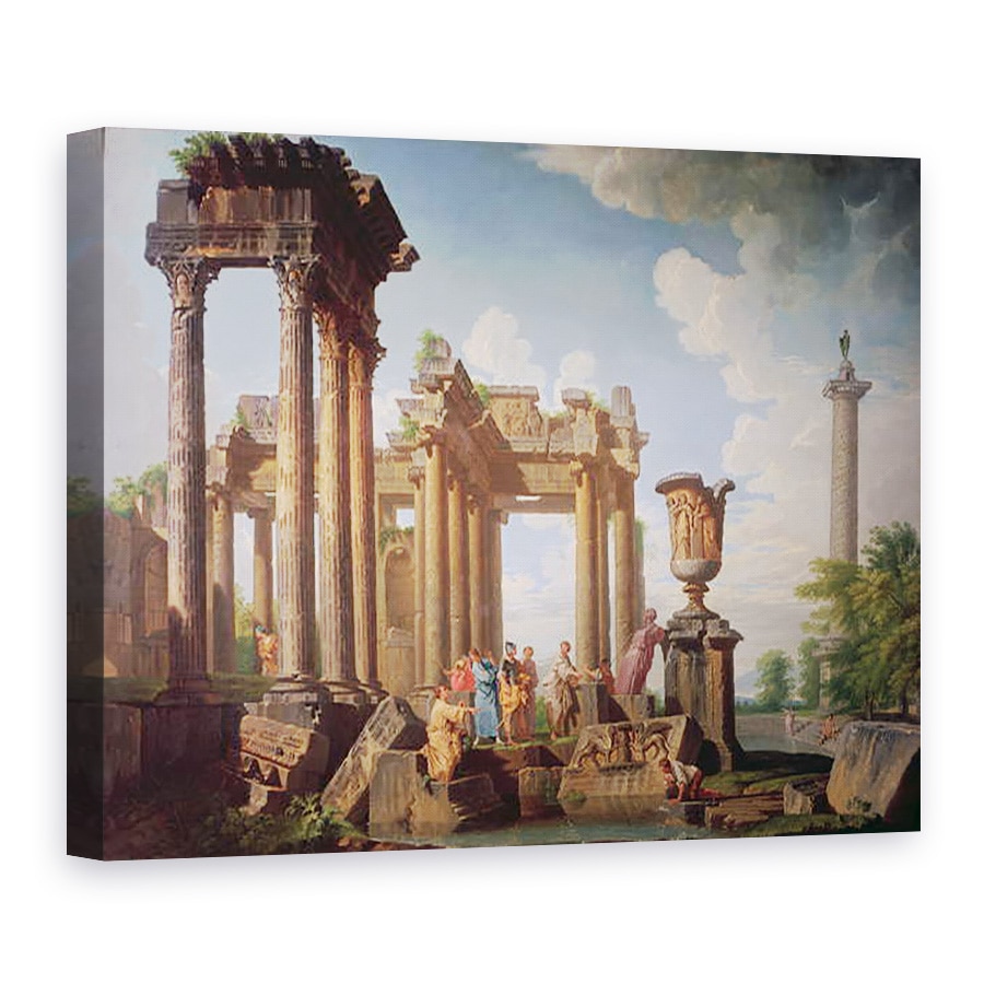 Tablou canvas - Giovanni Paolo Pannini - Scene clasice, 60 x 80 cm