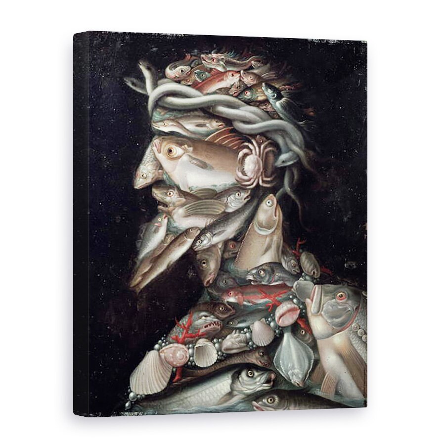 Tablou canvas - Giuseppe Arcimboldo - Amiralul, 60 x 80 cm
