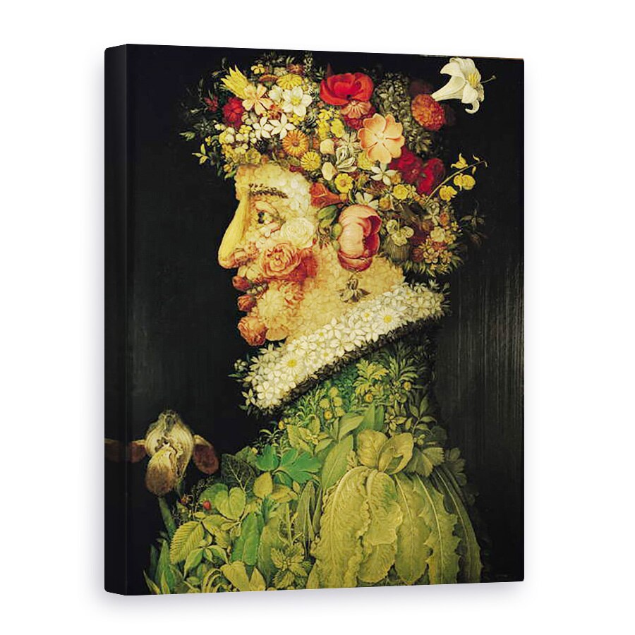 Tablou canvas - Giuseppe Arcimboldo - Primavara I, 75 x 100 cm