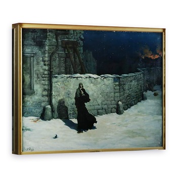 Tablou canvas - Gustave Dore - Un incident in timpul asediului de la Paris, 60 x 80 cm Tablou canvas - Gustave Dore - Un incident in timpul asediului de la Paris, 60 x 80 cm