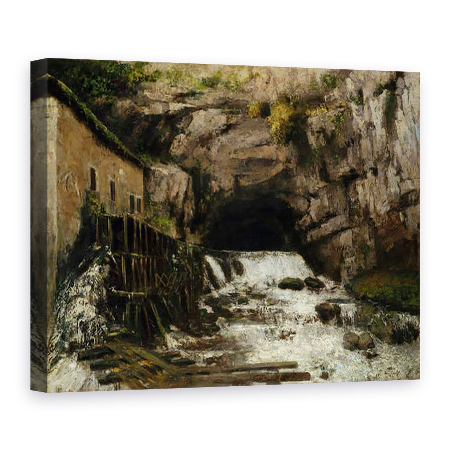 Tablou canvas - Gustave Courbet - Sursa Loue, 75 x 100 cm