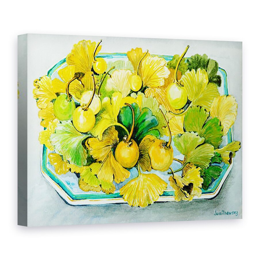 Tablou canvas - Joan Thewsey - Ginkgo, fructe si frunze,2010, 75 x 100 cm