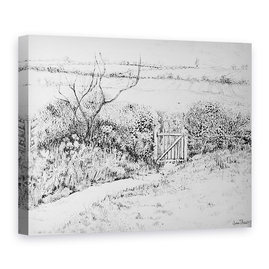 Tablou canvas - Joan Thewsey - Cabana Poarta si Vedere de Dincolo, 2015, 60 x 80 cm